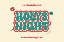 Holys Night Font