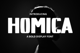 HOMICA Font