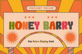 Honey Barry Font