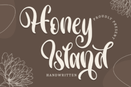 Honey Island – Personal Use Font