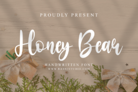 HoneyBear Font