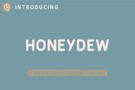 Honeydew Font