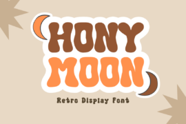 Hony Moon Font
