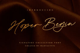 Hoper Begin Font
