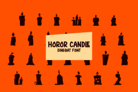 Horror Candle Font