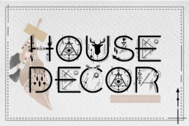 House Decor Demo Font