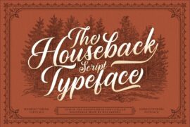Houseback Font