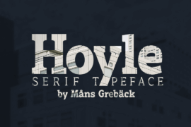 Hoyle Variable PERSONAL USE Font