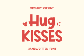 Hug Kisses Font