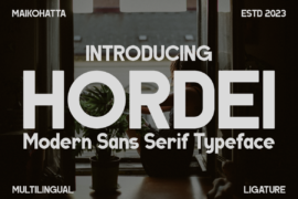HURDEI Font