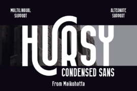 HURSY Font