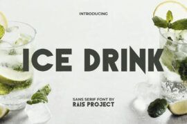 IceDrinkDemo Font