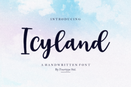 Icyland Font