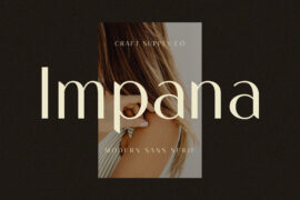 Impana Demo Font