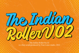 Indian Roller V.2 Font