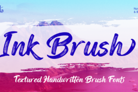 Ink Brush_DEMO Font