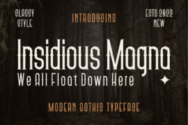 Insidious Magna Font