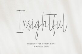 Insightful Font