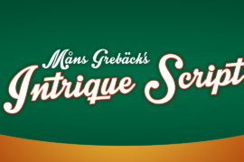 Intrique Script Personal Use Font