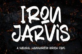 Iron Jarvis – Personal Use Font