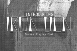 Iron Lien – Demo Font