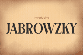 JABROWZKY Font