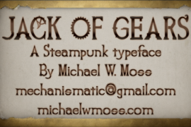 Jack Of Gears Font
