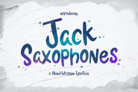 Jack Saxophones Font