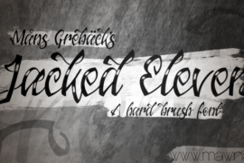 Jacked Eleven Font Family