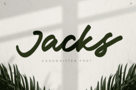 Jacks Font