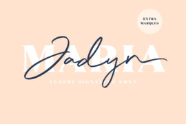 Jadyn Maria Free Font
