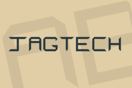 JAGTECH Font
