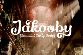 Jakooby DEMO Font