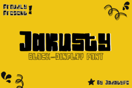 Jakusty Font Family