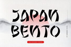Japan Bento – Demo Version Font