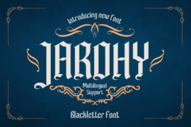 JAROHY Font