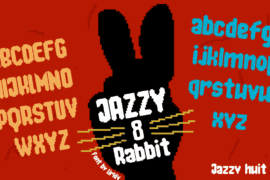 Jazzy_HuitBits Font