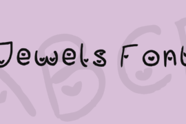 Jewels Font Font