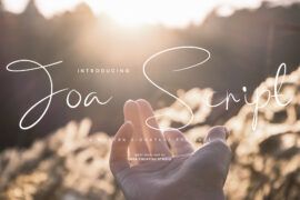 Joa Script Personal Use Font