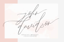 John Davidson Demo Font