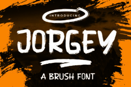 Jorgey Font Family