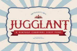 Jugglant Personal Use Font