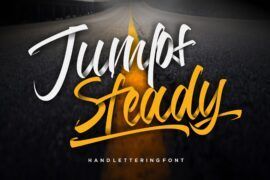 Jumps Steady Font