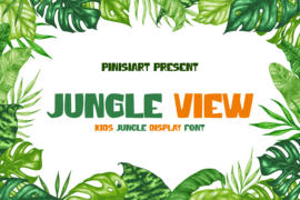 Jungle-View Font