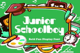 Junior Schoolboy Font