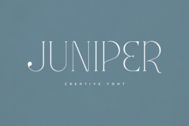 Juniper Font