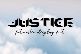 Justice Display Demo Font
