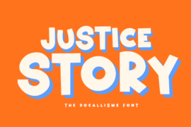 Justice Story Font