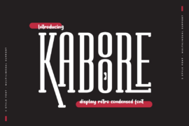 KABOORE Font Family