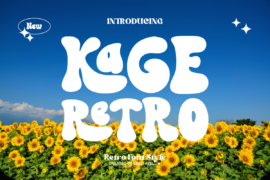 Kage Retro Font